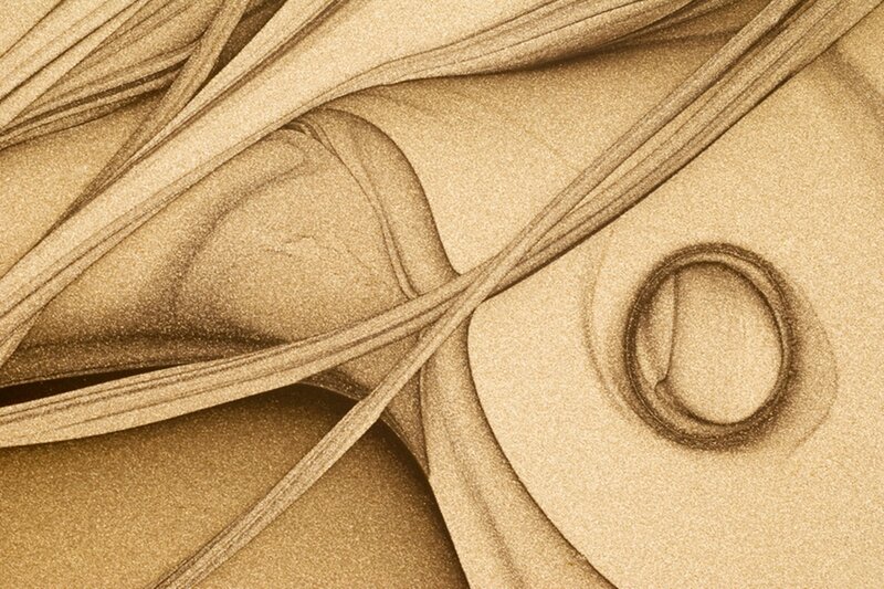 Abstract Sand Patterns — Brown