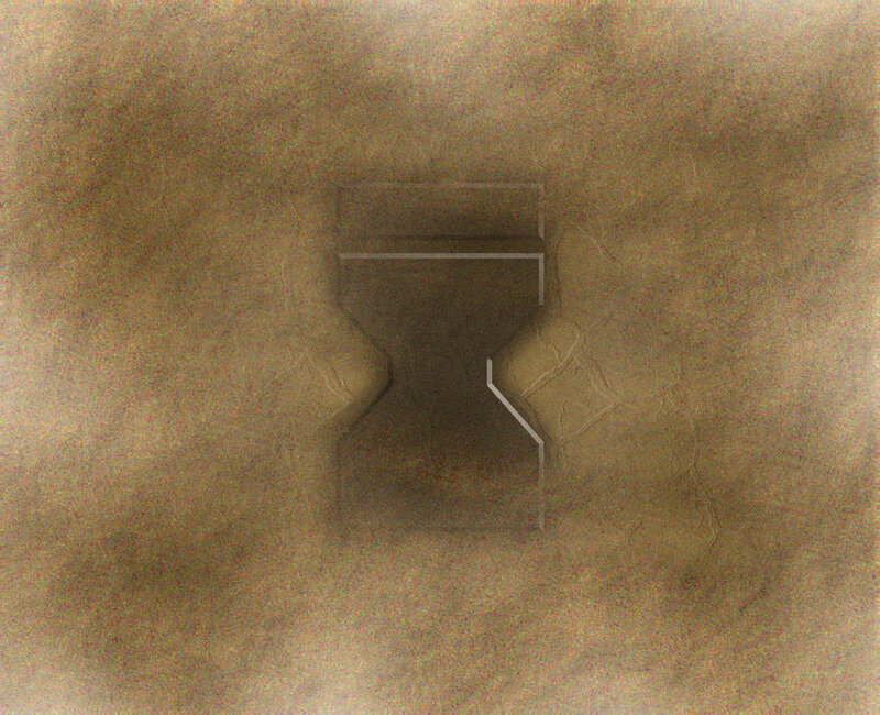 abstract sand texture with shape
