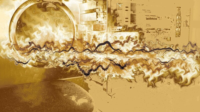 abstract scientific artwork