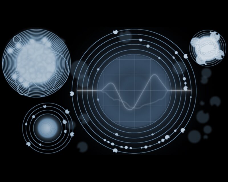 Abstract Scientific Diagrams