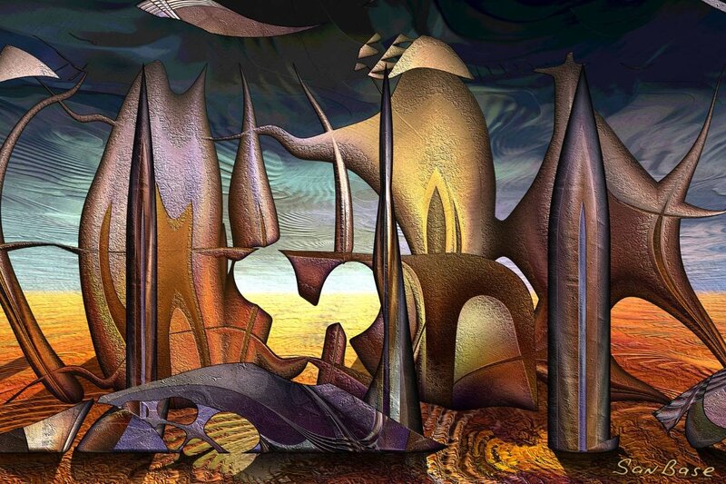 Abstract Sculptural Forms