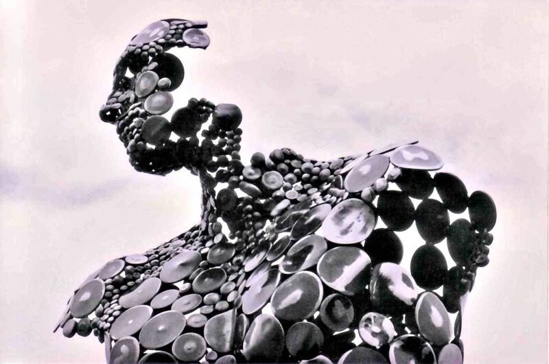 Abstract Sculpture of Figure