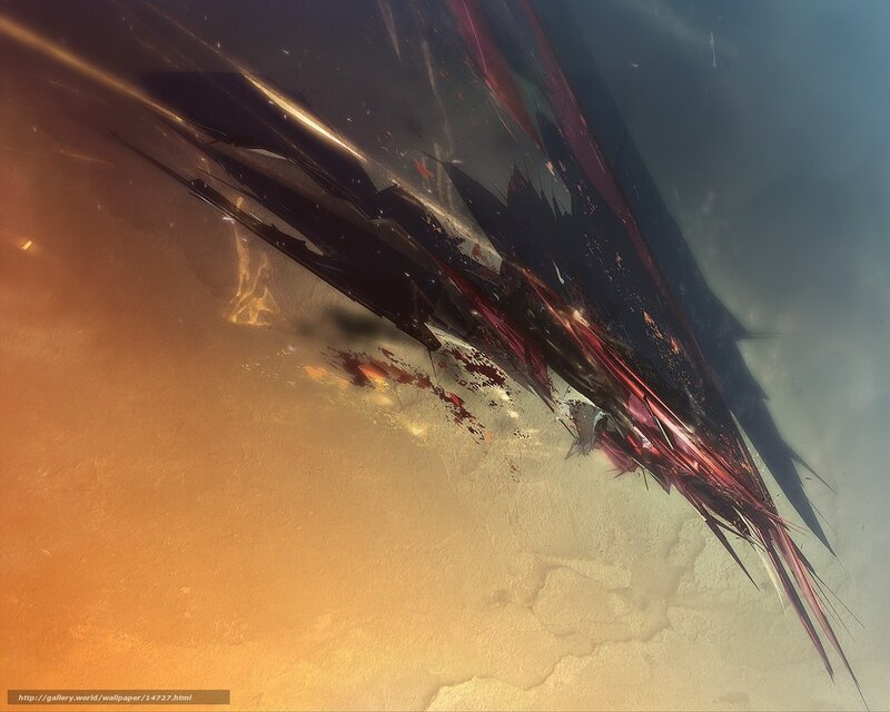 Abstract Shattered Form