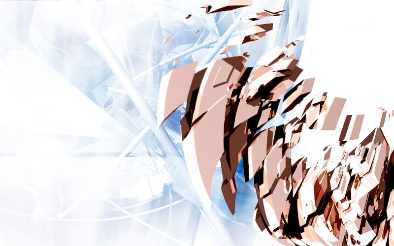 abstract shattered glass effect
