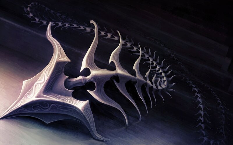 abstract skeletal structure