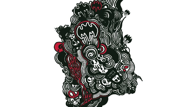 Abstract Skull Design