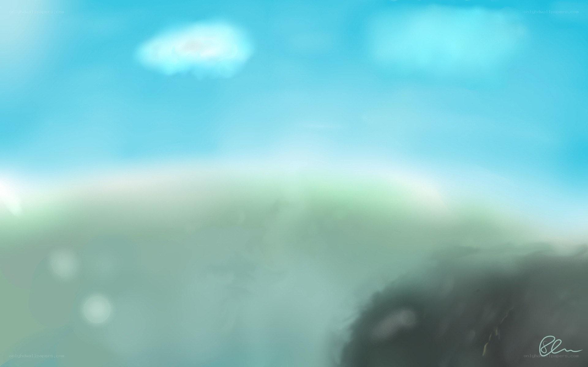 abstract sky and clouds