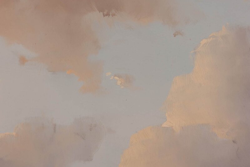 abstract sky painting