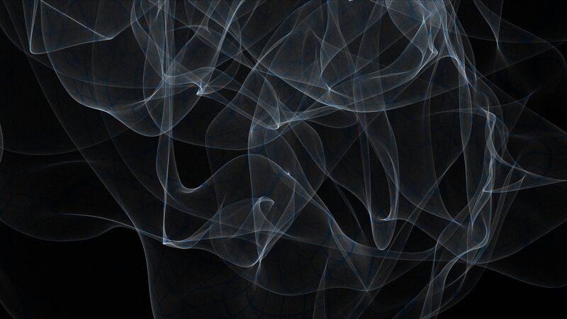 Abstract Smoke Patterns — Black, Ethereal