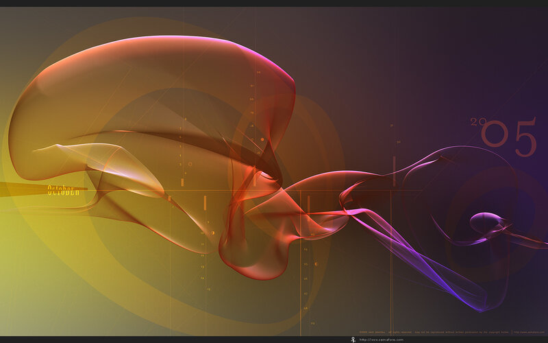 Abstract Smoke Shapes