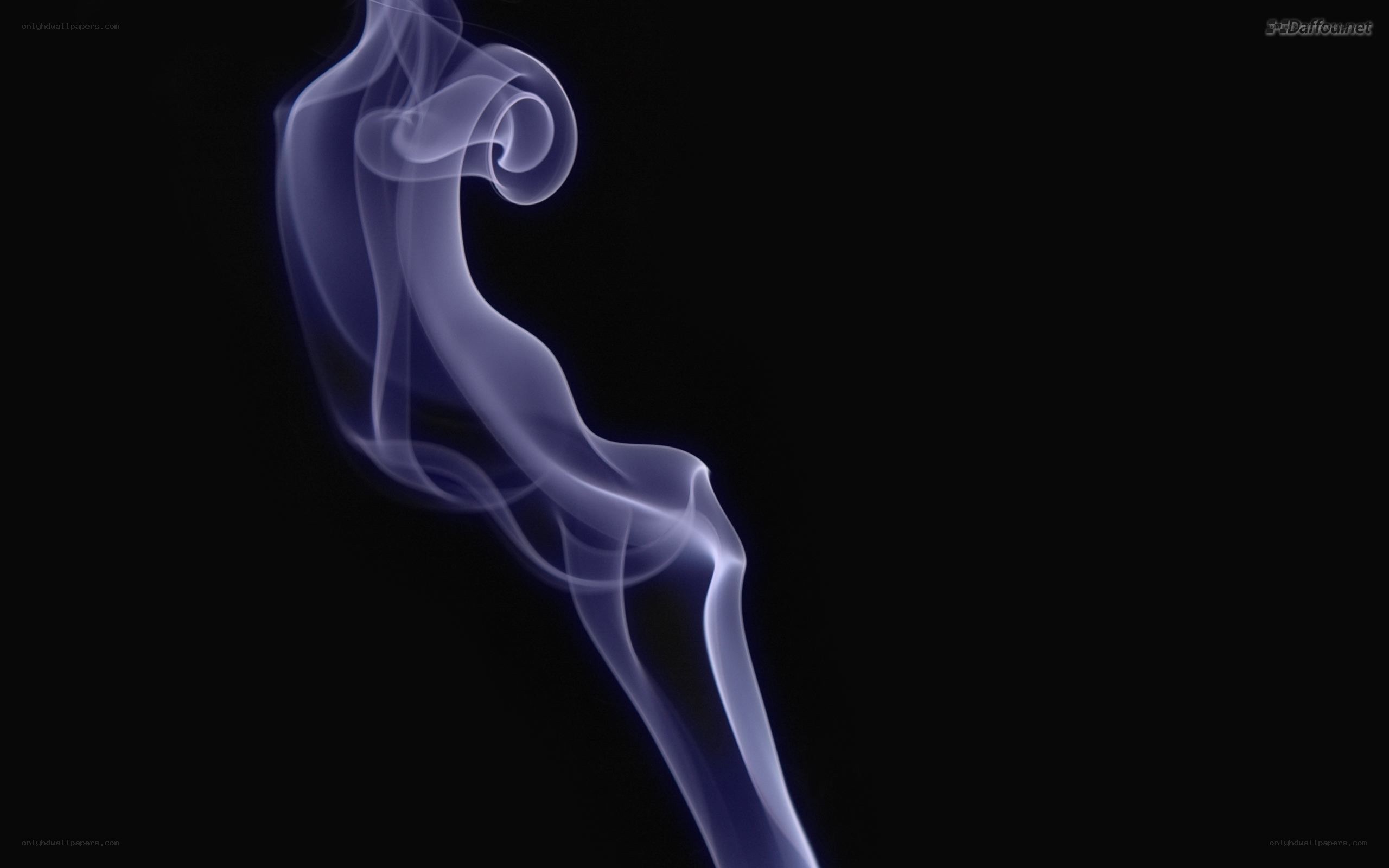 Abstract smoke swirl