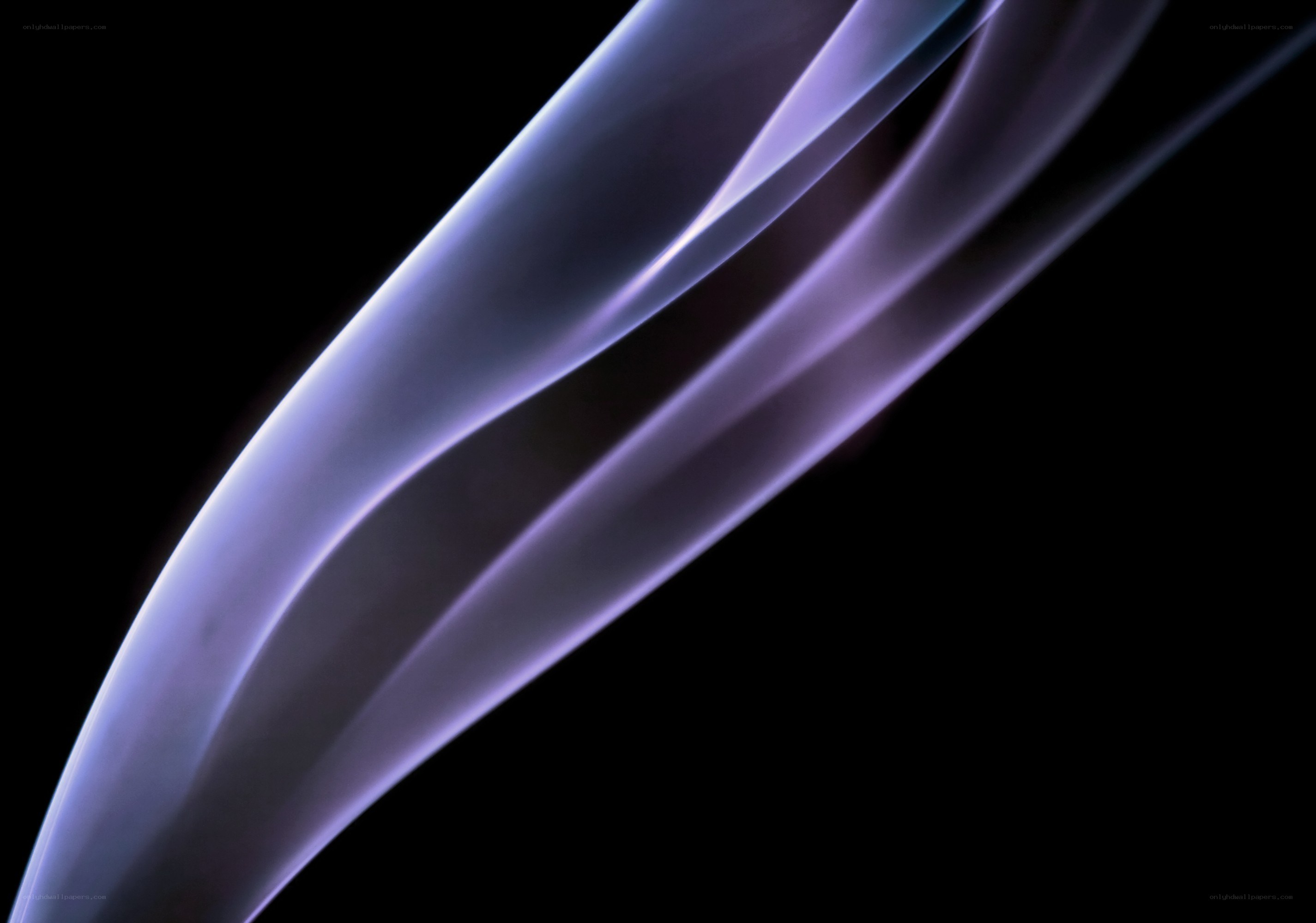 Abstract smoke swirls