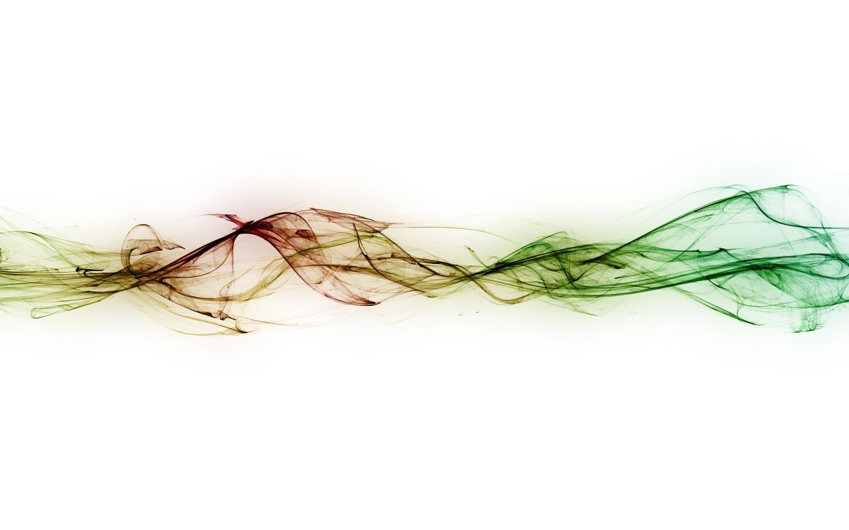 Abstract smoke wave