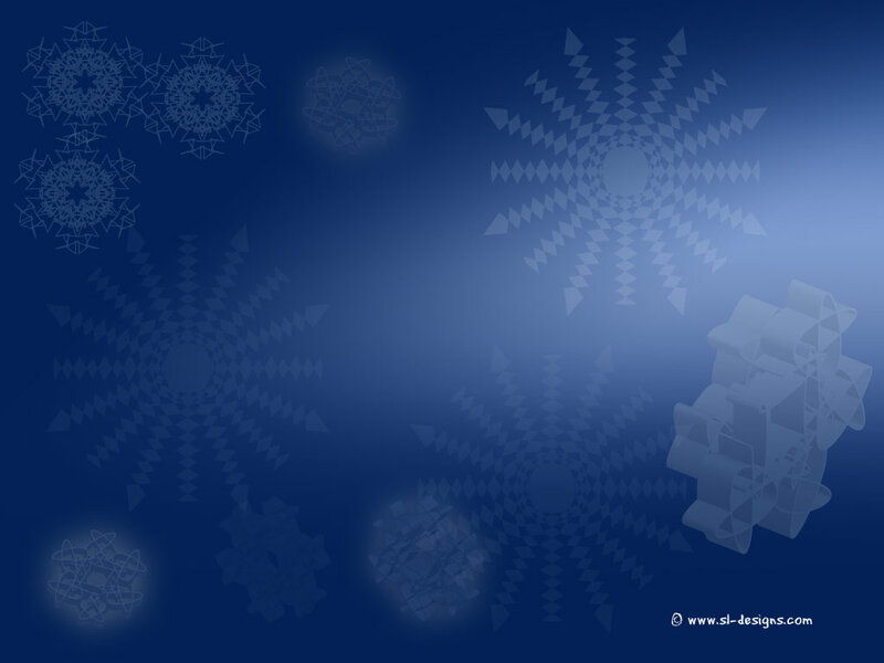 Abstract Snowflake Patterns