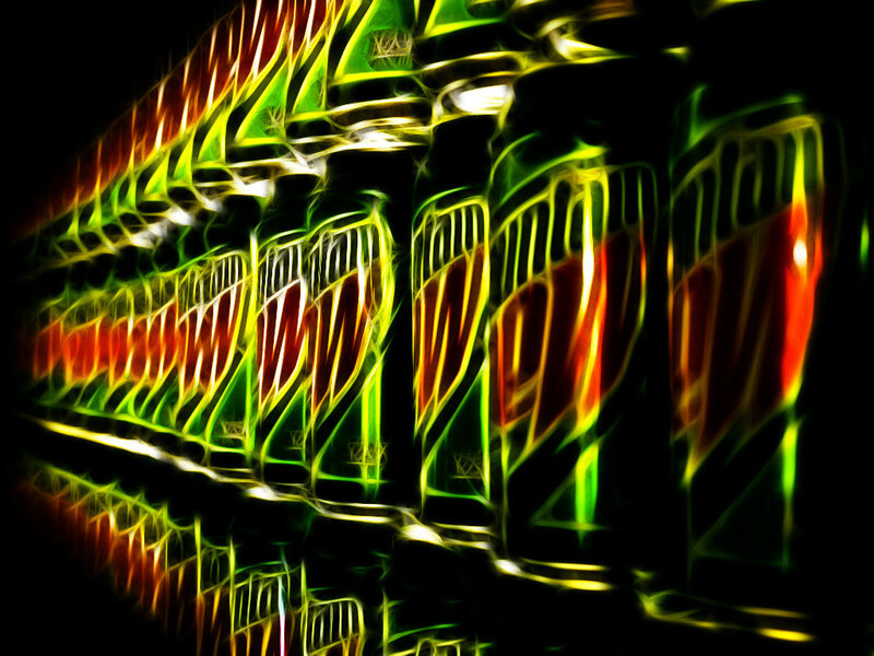 Abstract soda can pattern