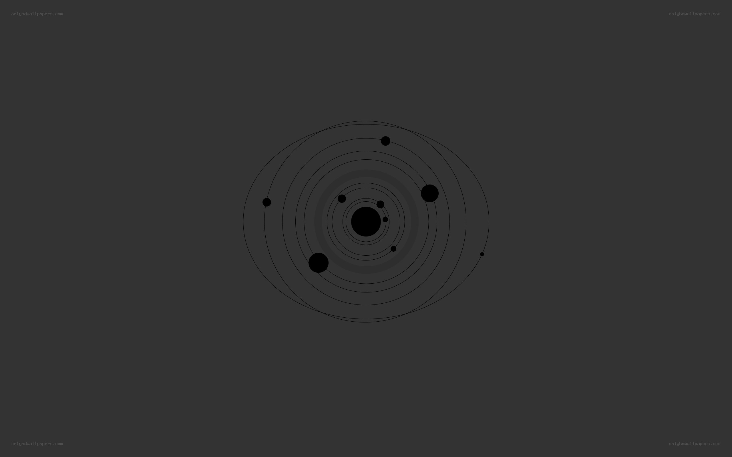 abstract solar system design