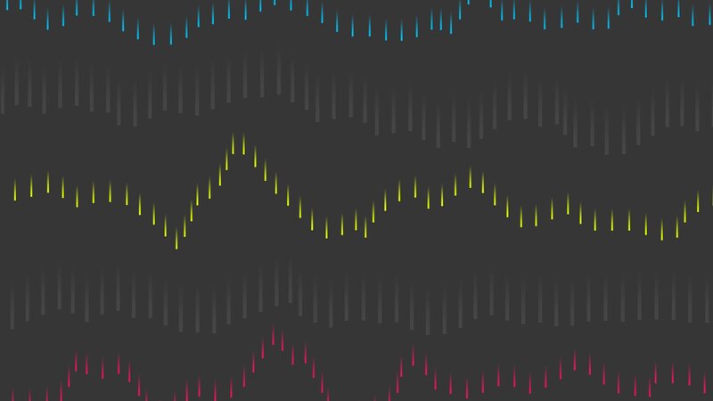abstract sound wave visualization