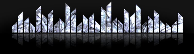 Abstract Soundwave Bars