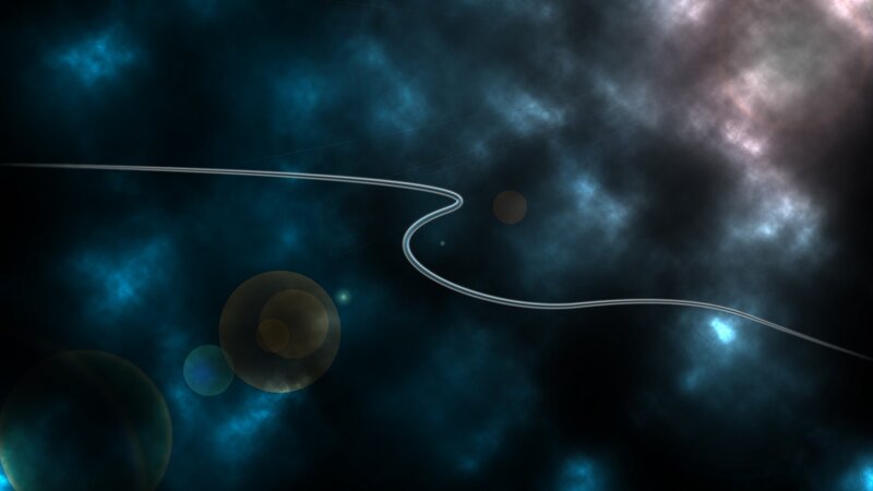 Abstract Space Scene
