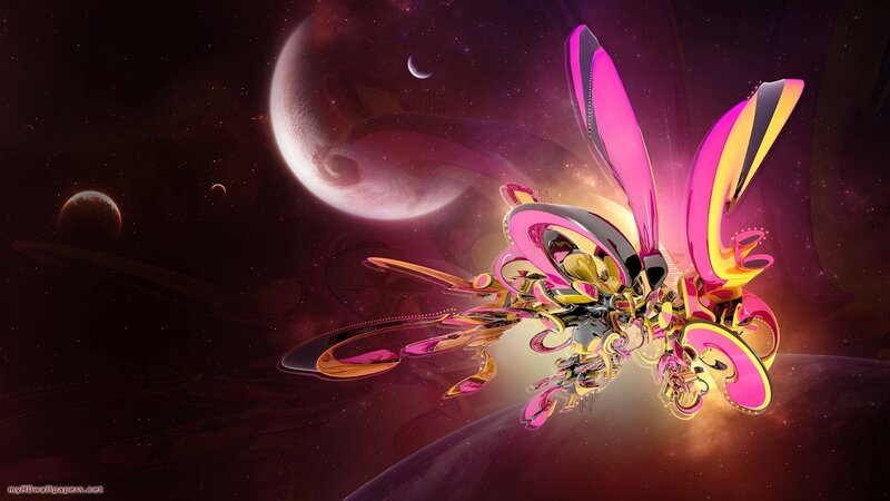 Abstract Space Sculpture
