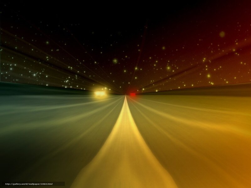 Abstract speed tunnel