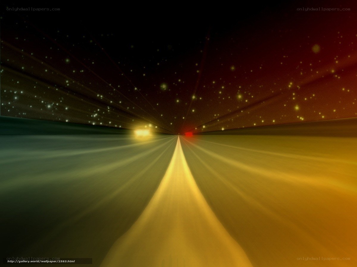 Abstract speed tunnel