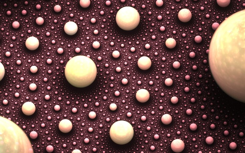 Abstract sphere pattern