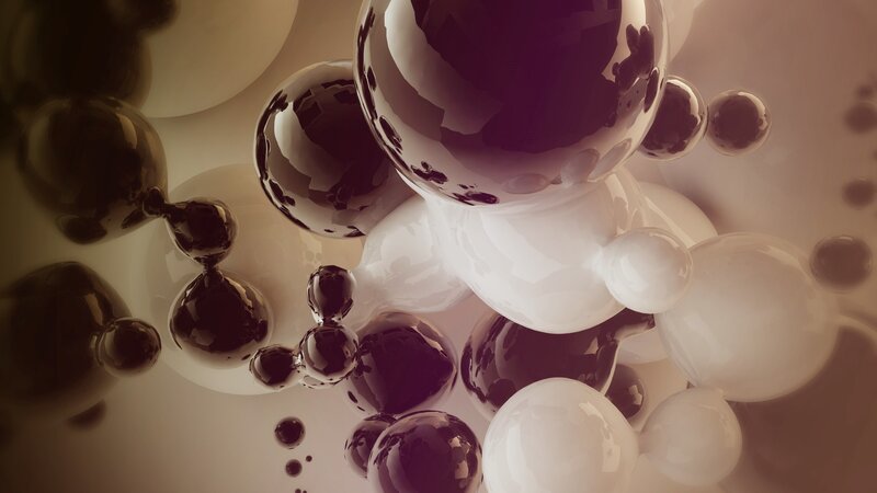 Abstract Spheres Cluster