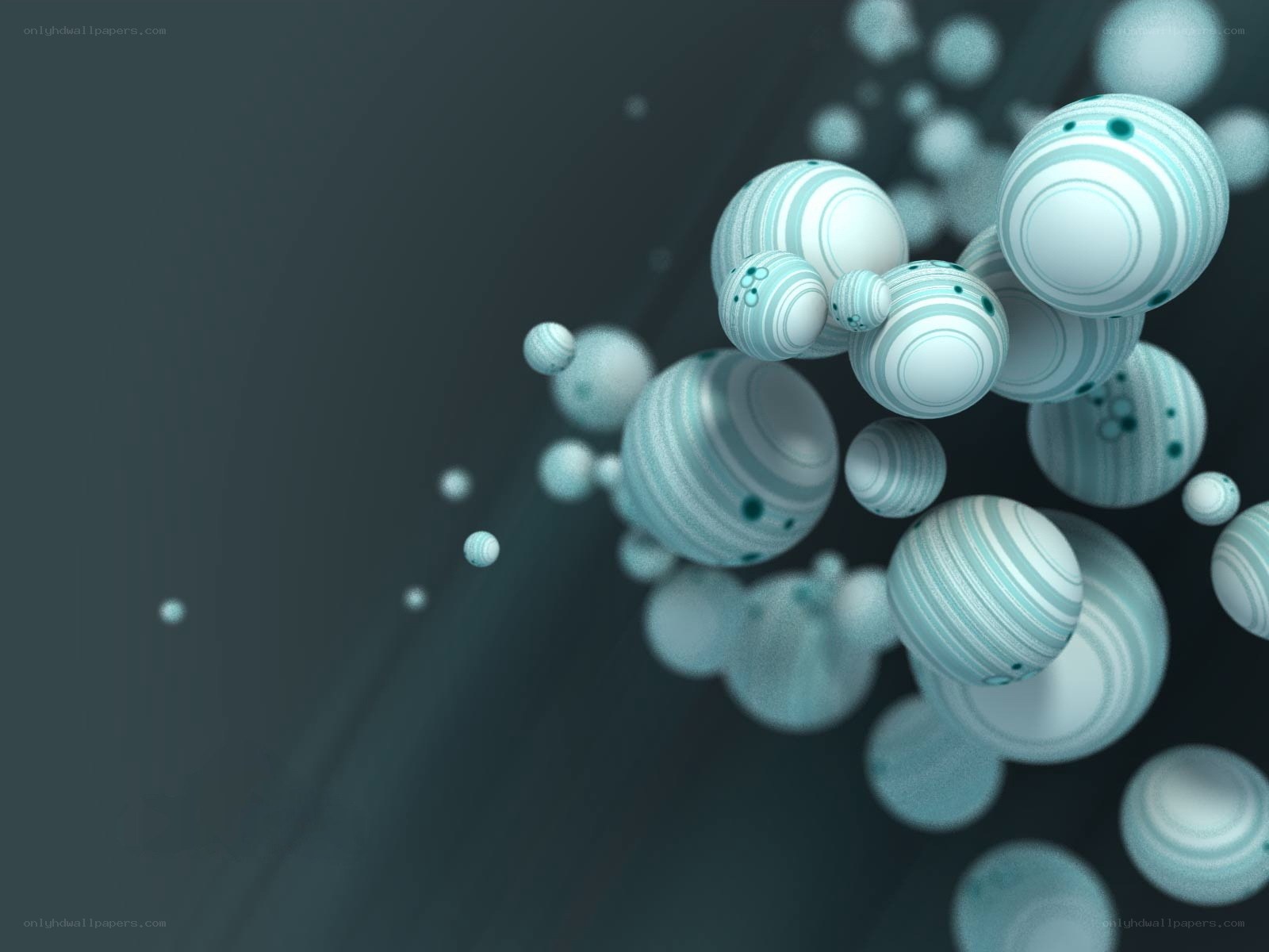 Abstract spheres in motion