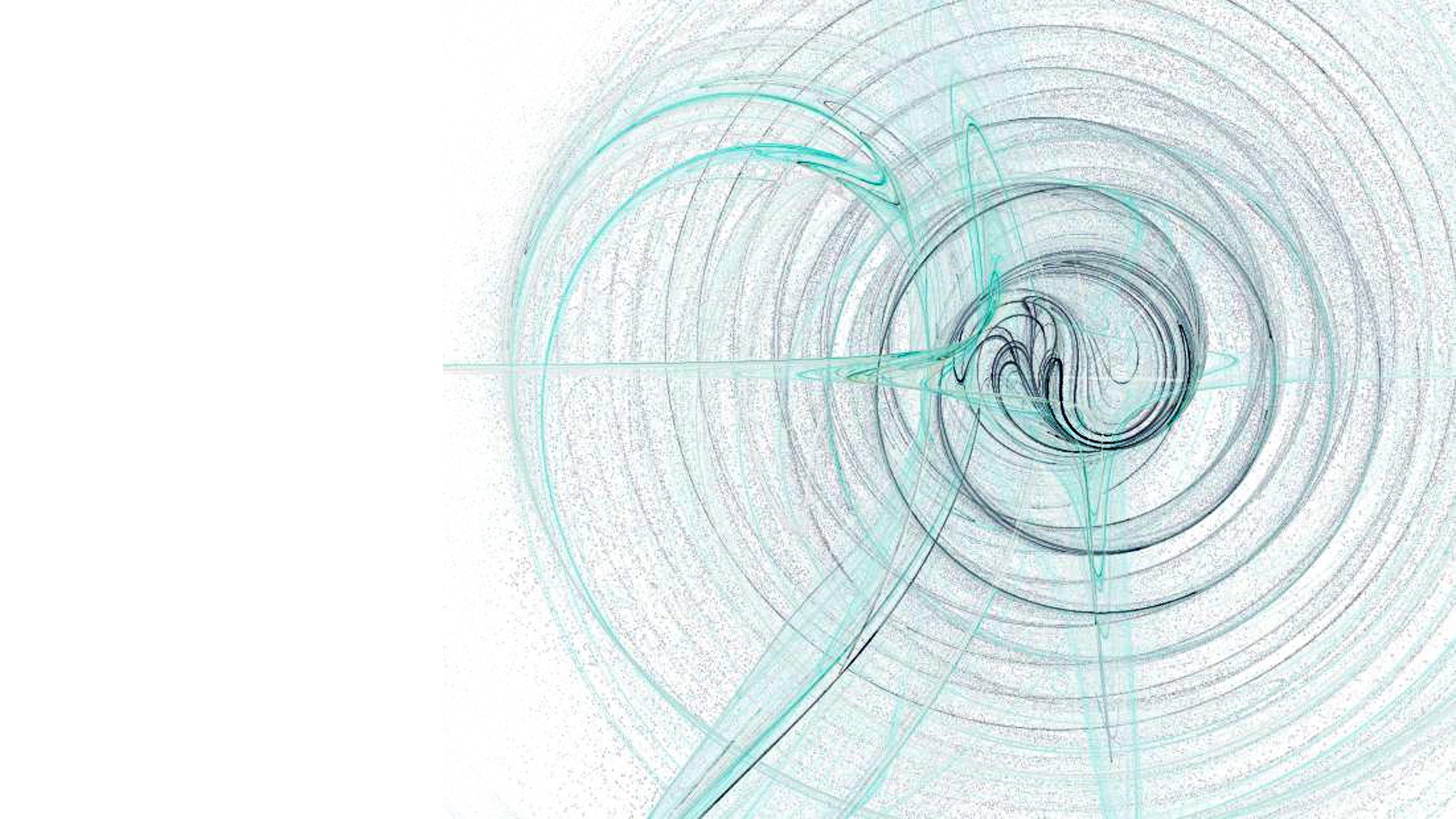 abstract spiral art design