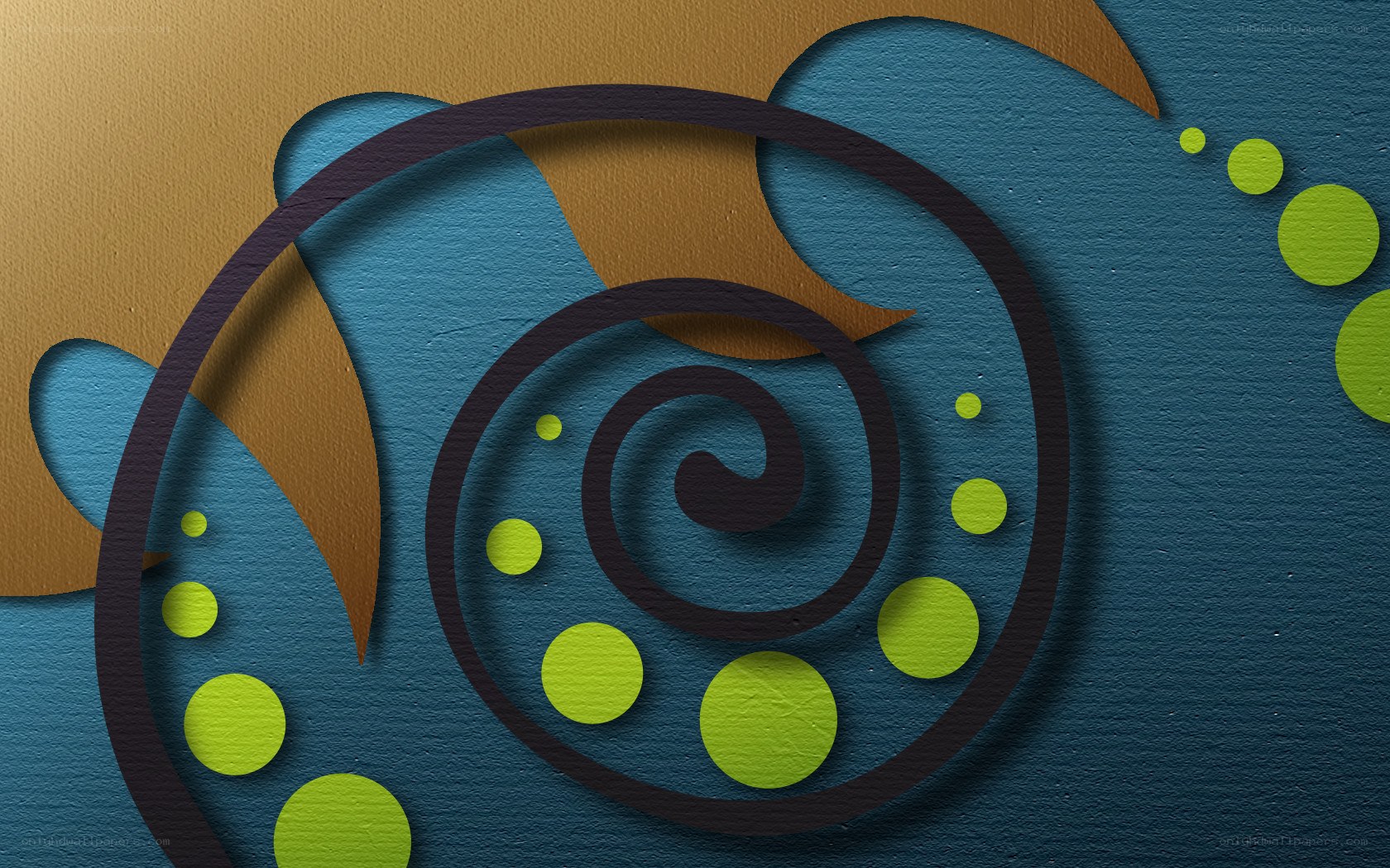 abstract spiral design
