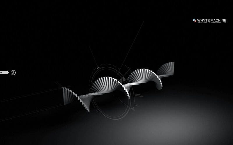 abstract spiral design