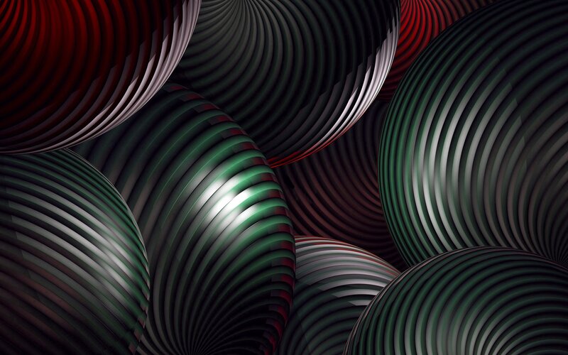 Abstract spiral forms