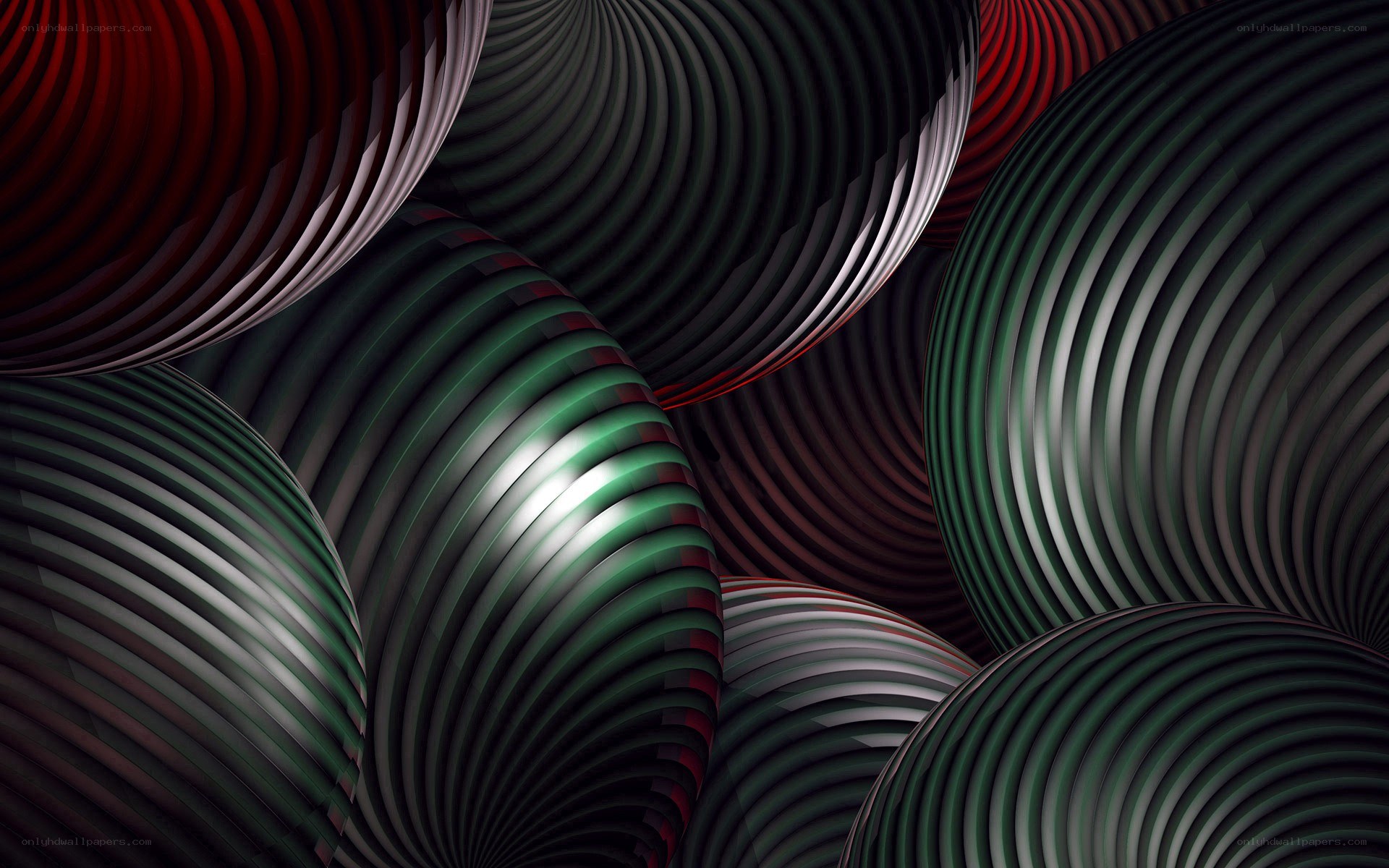 Abstract spiral forms