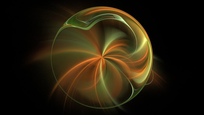 Abstract spiral light design