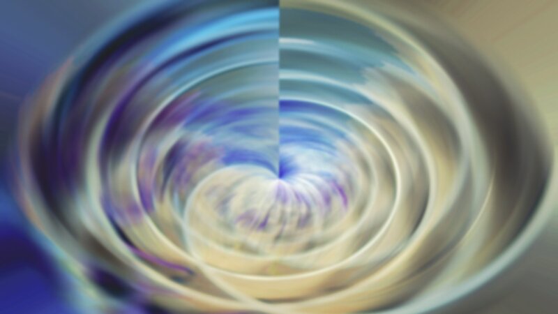 abstract spiral motion