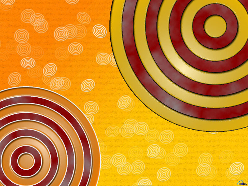 Abstract spiral pattern art