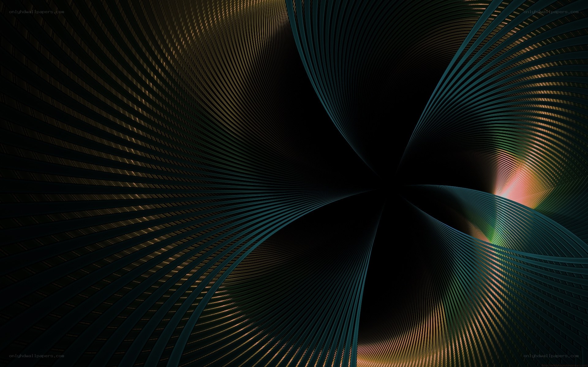 Abstract spiral pattern