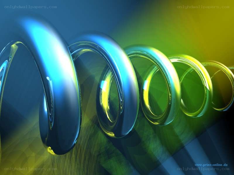 Abstract spiral rings