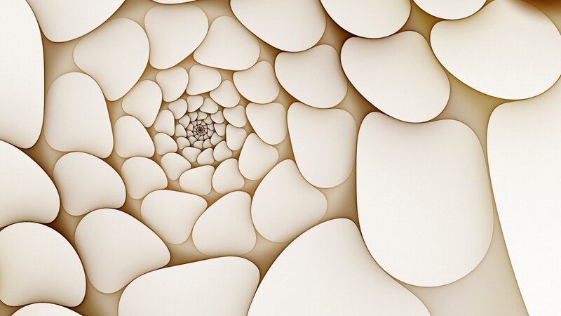 abstract spiral stone pattern