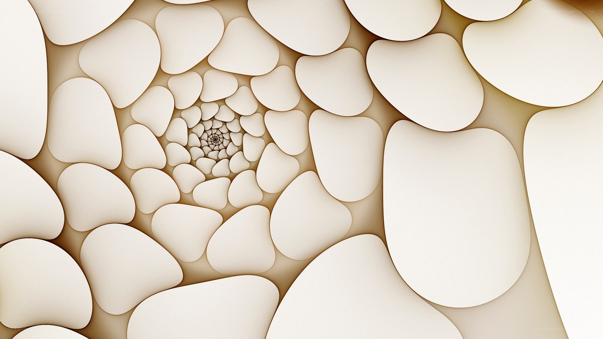 abstract spiral stone pattern