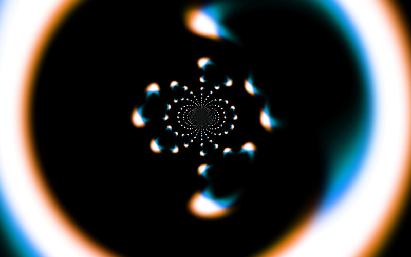 abstract spiral tunnel