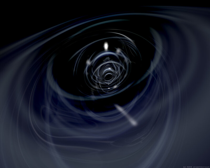 Abstract spiral tunnel