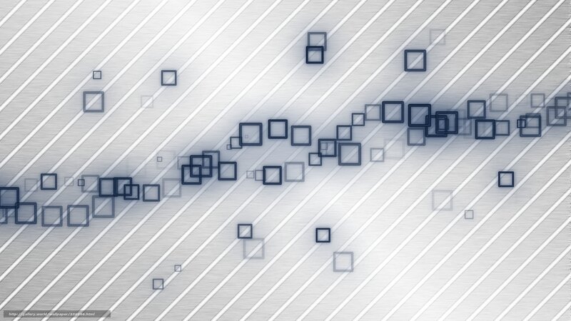 Abstract Square Pattern — Gray