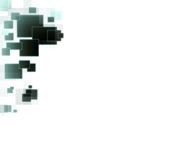 Abstract Square Pattern — White