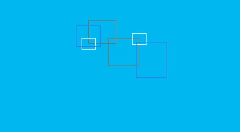 abstract square shapes
