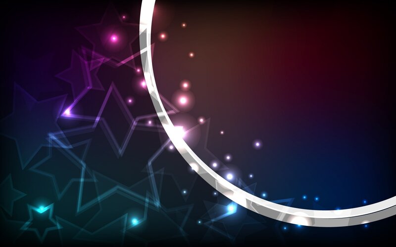 Abstract Star Background — Purple, Cosmic, Night