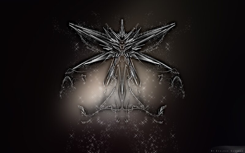 abstract star-like design