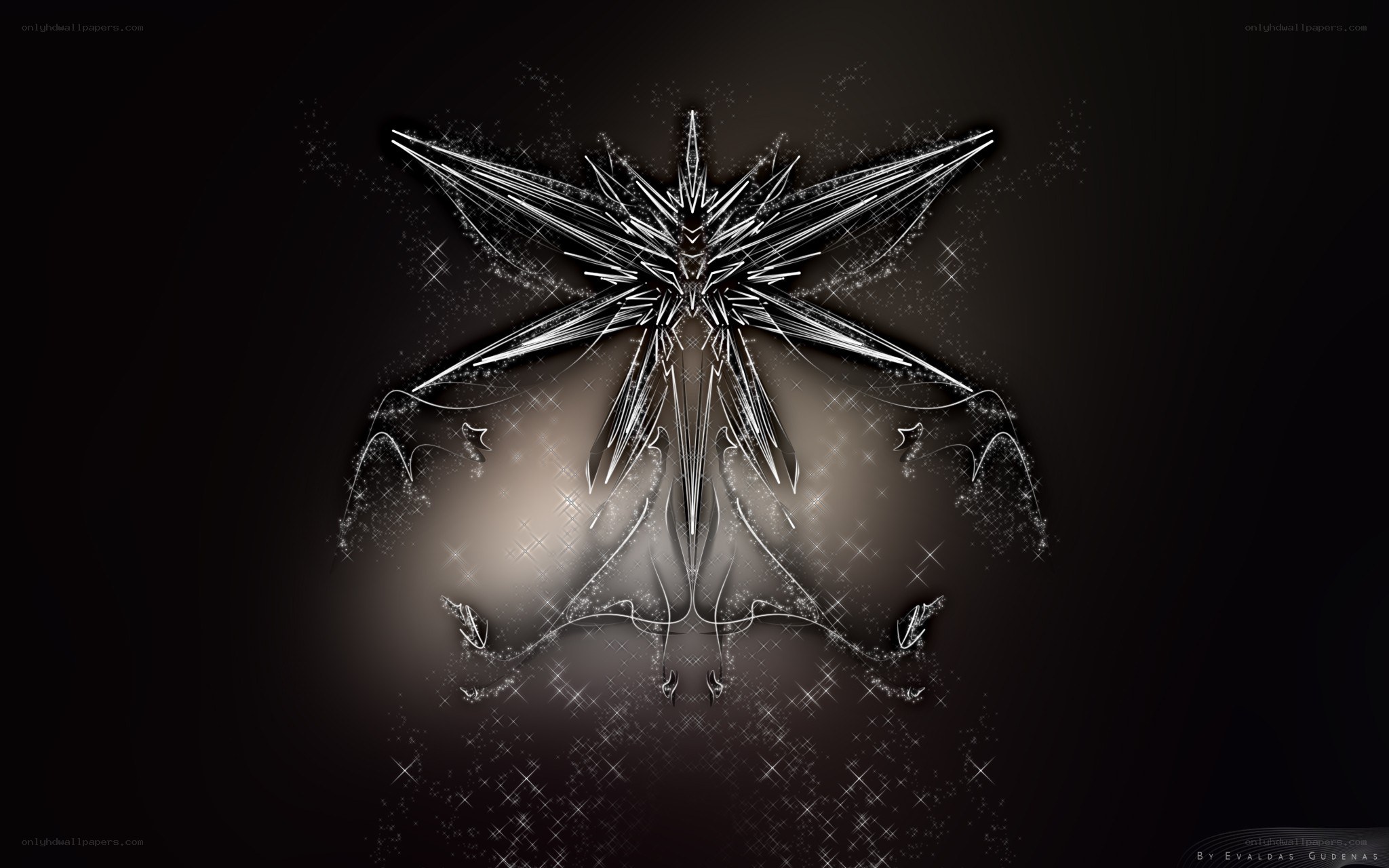 abstract star-like design