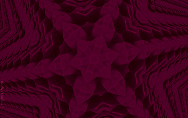 Abstract Star Pattern — Purple